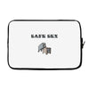 safe sex Laptop sleeve
