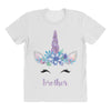 birthday unicorn family series brother All Over Women's T-shirt
