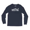 evolution of a zombie Long Sleeve Shirts