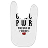Girl Power Future Is Female Baby Bibs
