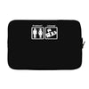 problem l&ouml;sung zocken lustig funny Laptop sleeve