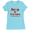 soup r' crackers Ladies Fitted T-Shirt