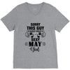 sorry this guy is already taken by a super sexy  may girl V-Neck Tee