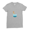 Jumping See Ladies Fitted T-Shirt