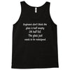 funny engineer geek quote Tank Top