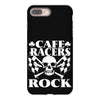 biker t shirt cafe racers ton up boys rockers greasers rock iPhone 8 Plus
