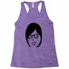 crazy girl Racerback Tank