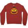 crazy pumpkin Crewneck Sweatshirt