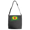 crawling eye monster Adjustable Strap Totes