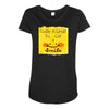 smile Maternity Scoop Neck T-shirt