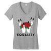 Equality Women's V-Neck T-Shirt