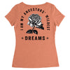 i am my ancestors' wildest dreams Women's Triblend Scoop T-shirt