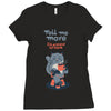 tell me more Ladies Fitted T-Shirt