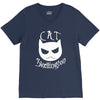 cat skellington V-Neck Tee