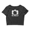 oh shoot camera Crop Top