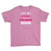 yes dogs are my children. get over it Youth Tee