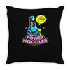 power noodles Throw Pillow
