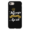 kings are born in april iPhone 8