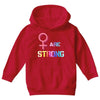 Women's March We are Strong Youth Hoodie