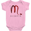 galaxy scorpio logo Baby Bodysuit