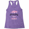 cool mama saurus Racerback Tank