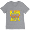 network engineer i connect the V-Neck Tee
