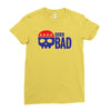 born bad Ladies Fitted T-Shirt