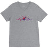 Colorful Space V-Neck Tee
