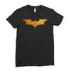 Batman Gold Logo Ladies Fitted T-Shirt