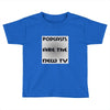 podcasts are the new tv Toddler T-shirt