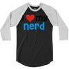 i love my nerd 3/4 Sleeve Shirt