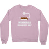 what would macgyver do Crewneck Sweatshirt
