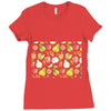 apples and pears Ladies Fitted T-Shirt