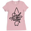 surf rider Ladies Fitted T-Shirt