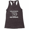 over caffeine Racerback Tank