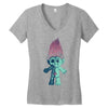 anatomy of a troll Women's V-Neck T-Shirt