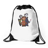 ded, dead, and deadly Drawstring Bags
