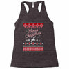 merry christmas ugly christmas sweater Racerback Tank