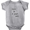 life is a journey Baby Onesie