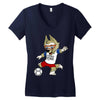 Zabivaka Women's V-Neck T-Shirt