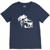 camper van surf split retro V-Neck Tee