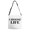 Choose Life Adjustable Strap Totes