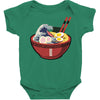 great wave ramen Baby Bodysuit