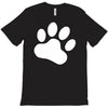 paw sticker vinyl decal T-Shirt