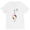 Peek a Boo with Pocket Baby Girl V-Neck Tee