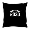 class of 2030 Throw Pillow