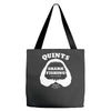 jaws inspired movie Tote Bags