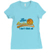 life without basketball Ladies Fitted T-Shirt