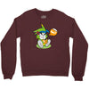 rufu  the green wolf Crewneck Sweatshirt