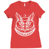 owl Ladies Fitted T-Shirt